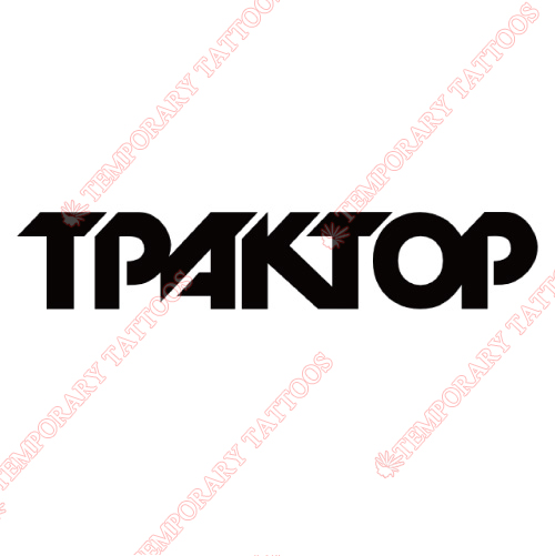 Traktor Chelyabinsk Customize Temporary Tattoos Stickers NO.7308